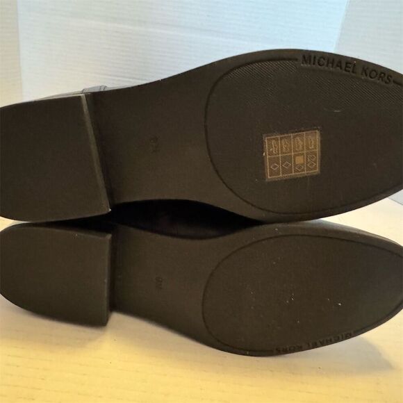 Michael Kors Women's Finley Black Riding Boots Size 9M Knee High - Picture 2 of 9